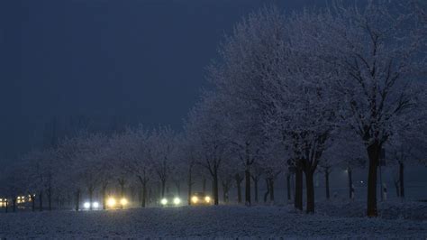 Verbreitet Schnee und Schneeregen In der Nacht wird es nirgends wärmer