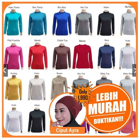 Jual Cod Promo Dalaman Baju Spandek Manset Illori Feyza Olahraga