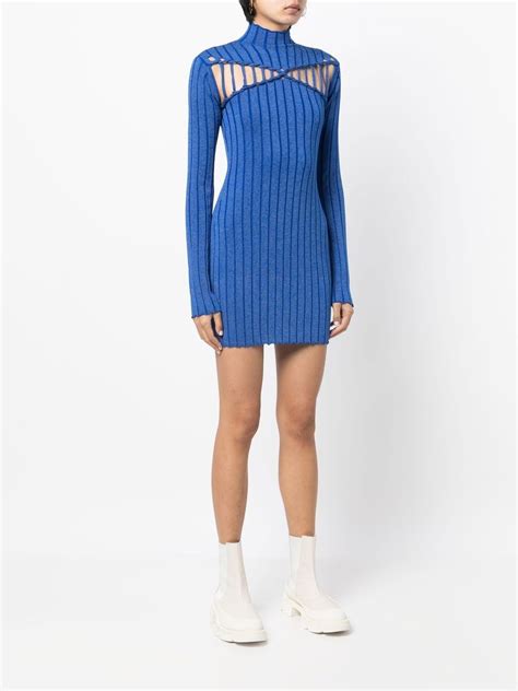 Dion Lee X Braid Mini Dress Farfetch