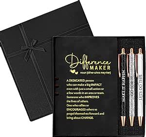 Amazon Thenshop 5 Pcs Christmas Journal With Pen Set Difference