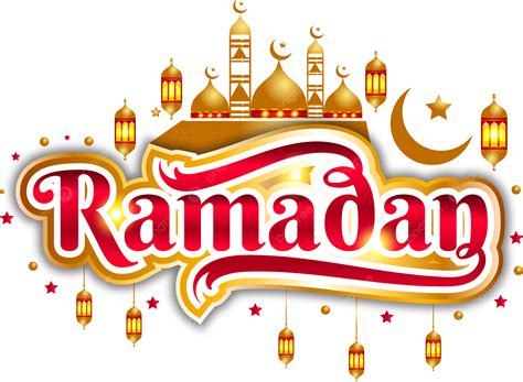 Lettrage Ramadan Kareem Texte De Typographie Arabe Islamique Pour