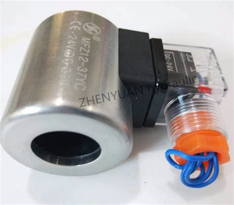 Rexroth Mfz Yc V Hydraulic Solenoid Valve Coil With Holes