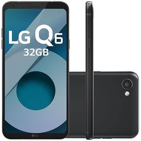 Smartphone Lg Q Black Gb De Mem Ria Interna E C Mera De M