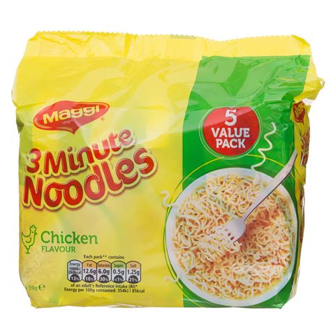 Maggi 3 Minute Noodles Chicken Flavour Instant Noodles Snacks