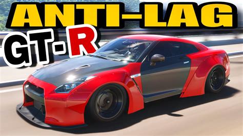 Forza Horizon Anti Lag Nissan Gt R Drag Tune Youtube