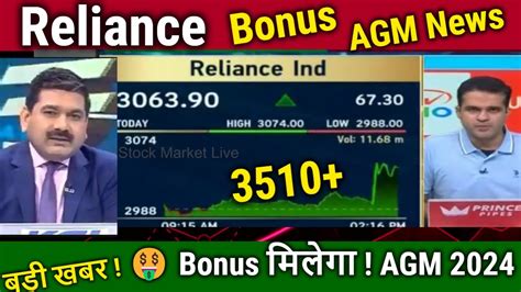 Reliance Share News Bonus News Bonus Ratio Date Reliance Share