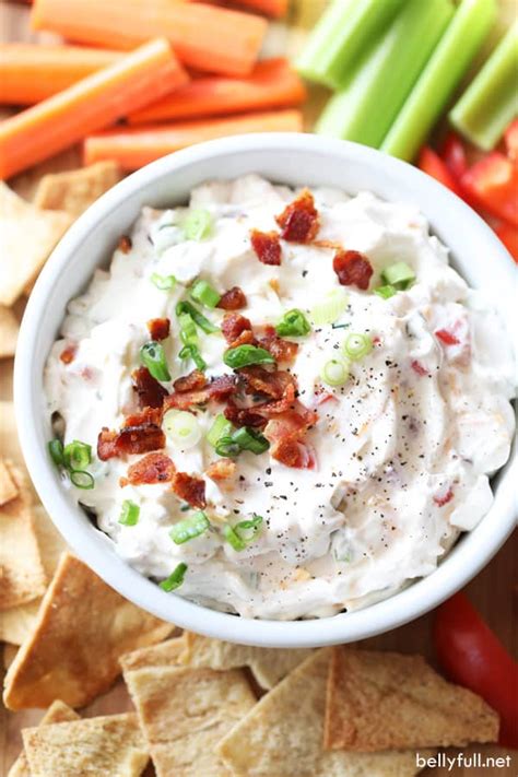 Easy BLT Dip Recipe - Belly Full