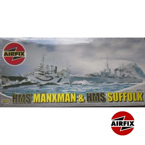 HMS MANXMAN and HMS Suffolk - Vive Modelismo