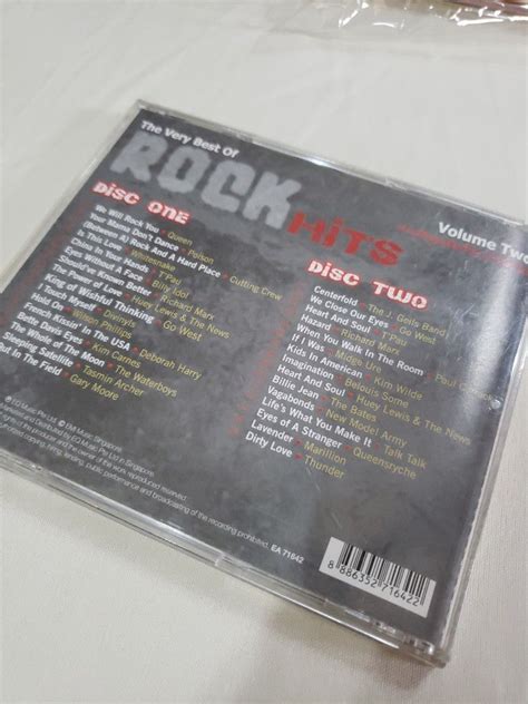 2 CD THE VERY BEST OF ROCK HITS VOL 2, Hobbies & Toys, Music & Media ...