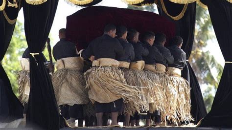 State funeral is held for King George Tupou V of Tonga - BBC News