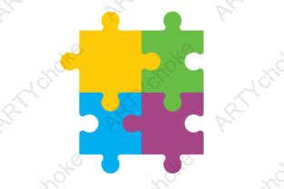 Puzzle Svg File Ready For Cricut Graphic By Artychoke Design