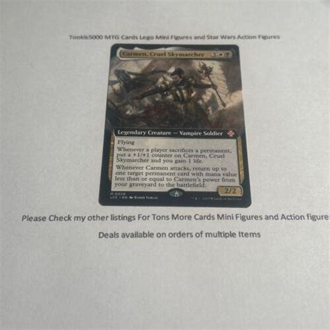 Carmen Cruel Skymarcher Extended Art 26 Prices Magic Lost Caverns