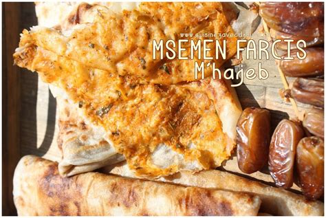 msemen farcis mhajeb photo 3 Idées Recettes Faciles et Rapides La