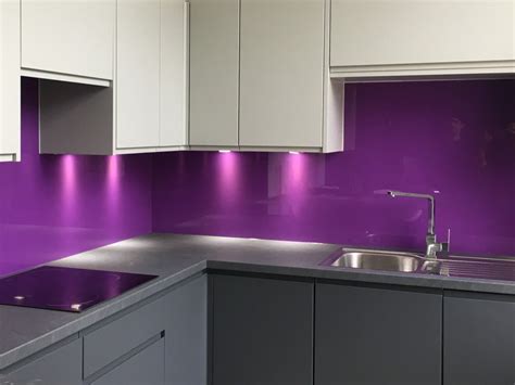 Kitchen Glass Splashback The Wow Factor In Your Kitchen