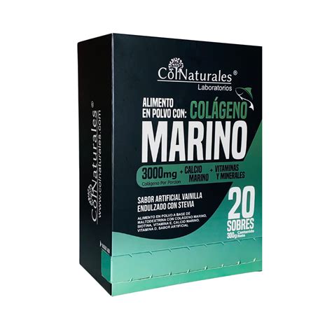 Colágeno Marino Calcio x 20 Sobres Naturalmente