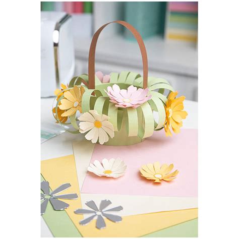 Wykrojnik Sizzix Thinlits Daisy Flower Mix By Jess Slack Stokrotka