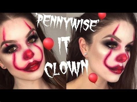 Easy ‘pennywise Clown It Movie Halloween Makeup Tutorial — Clown