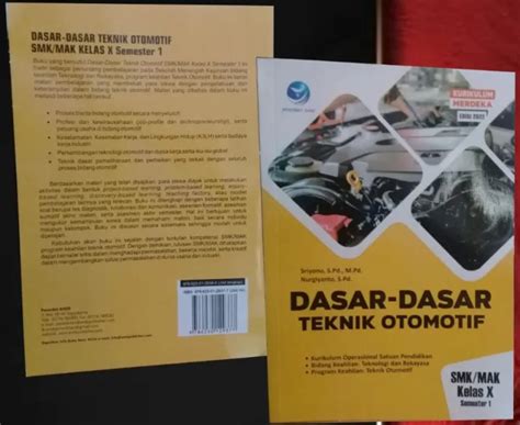 Dasar Dasar Teknik Otomotif Smk Mak X Semester Kurikulum Merdeka