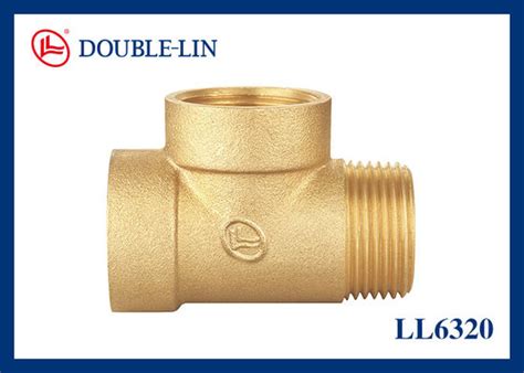 Female X Female X Male Tee Brass Threaded Fittings