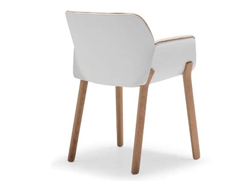 Technopolymer Chair With Armrests NUEZ SO2770 Nuez Collection By Andreu