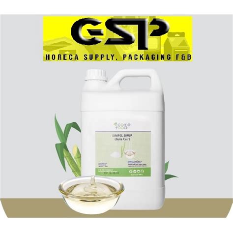 Jual Come Food Gula Cair Tebu Kg Simpel Sirup Simply Syrup