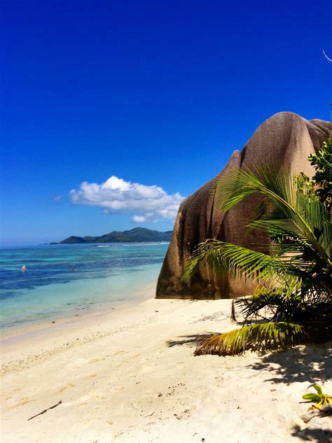 Paradise Beaches In Seychelles Anse Source Dargent On La Digue