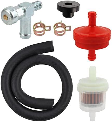 Motoall Fuel Gas Tank Bushing Grommet Shut Off Valve Kit For Coleman