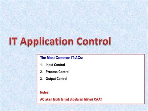 032 Application Control