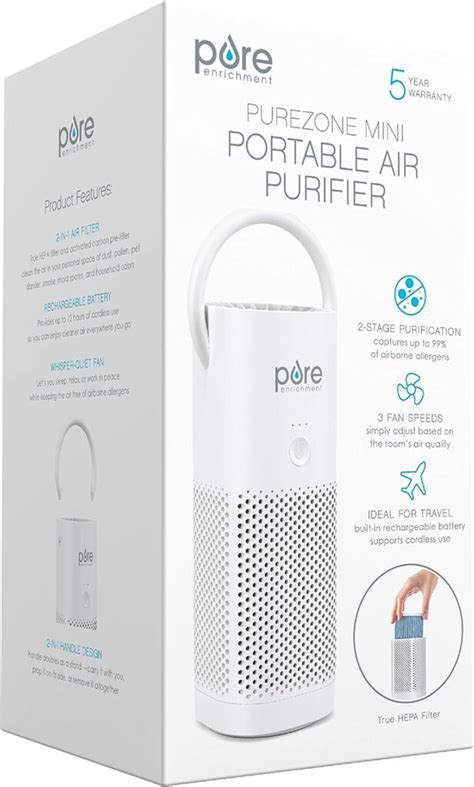 Purezone Mini Portable Air Purifier Review Mydreamyshop