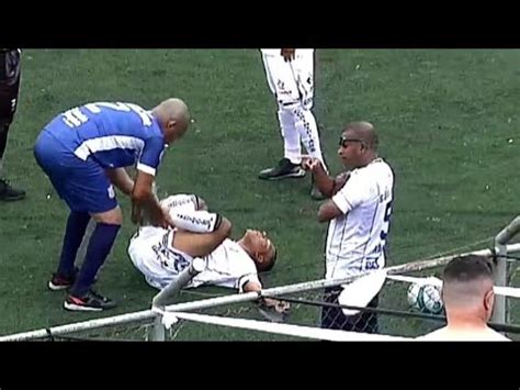 Soccer Nutshot Brazil Veteran League Vila Sao Jose Vs Corinthians 19