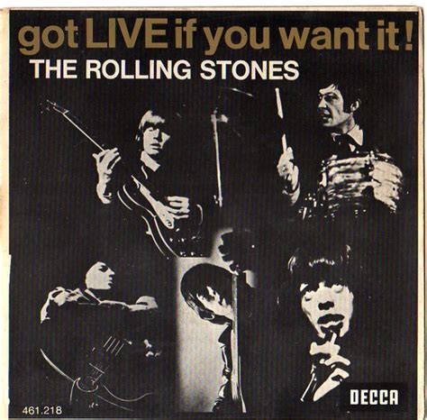 The Rolling Stones Got Live If You Want It Vinyl Discogs