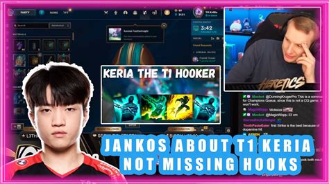 Jankos About T Keria Not Missing Hooks Youtube