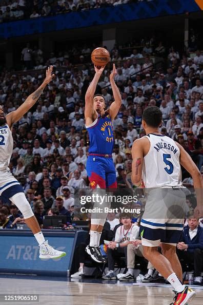 Michael Porter Jr 1 Of The Denver Nuggets Shoots The Ball During