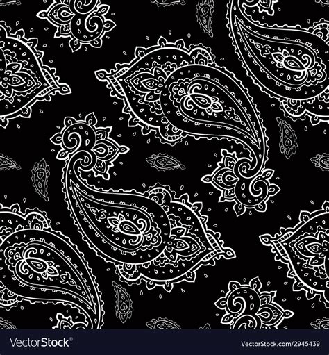 Seamless Paisley Pattern Royalty Free Vector Image