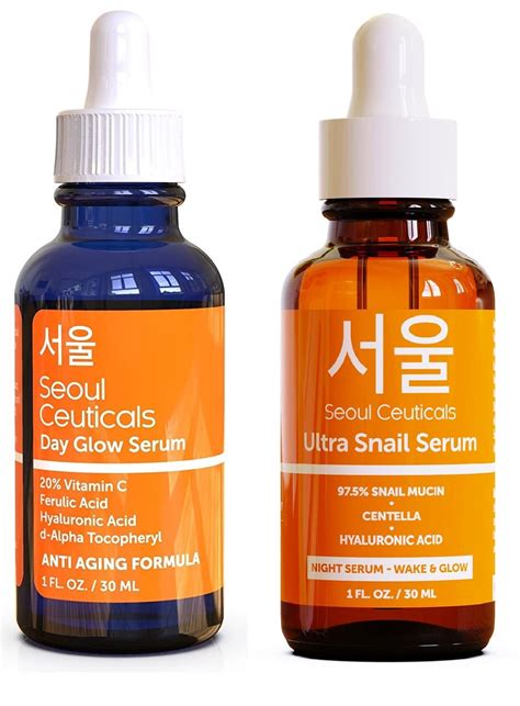 Buy Korean Skin Care Serum Set Contains Potent Vitamin C Daytime