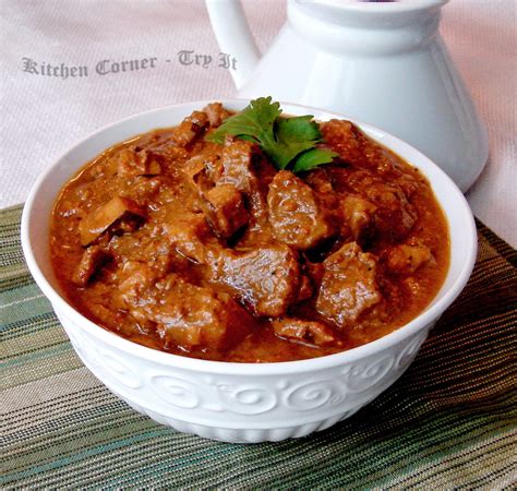 Kitchen Corner Try It Nadan Mutton Curry