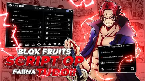 Farma Tudo Executor E Script Para Blox Fruits Auto Cdk Soul Guitar