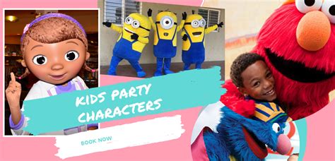 kids party characters - Dallas Kids Party Entertainment