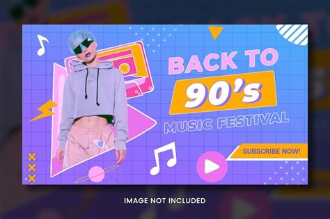 Premium Psd Music Event Youtube Thumbnail Template