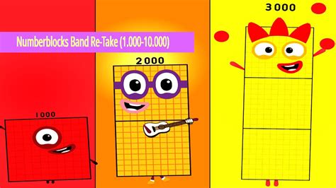 Numberblocks Band Re Take Preview Remix Youtube