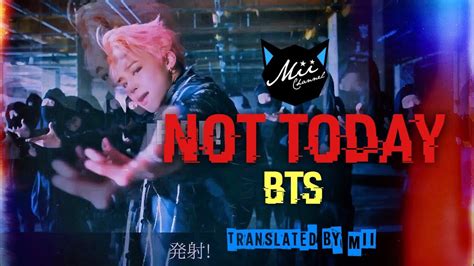 和訳 ENG Not Today BTS FMV 高音質 概要欄に解説あり YouTube