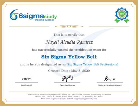 Six Sigma Yellow Belt By Nayeli Alcudia Ramirez Issuu