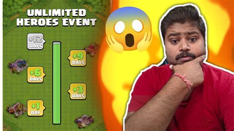 🔥unlimited Heroes Event Clash Of Clans🔥 Youtube