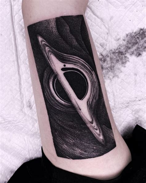 30 Unique Black Hole Tattoos To Inspire You Style VP Page 23