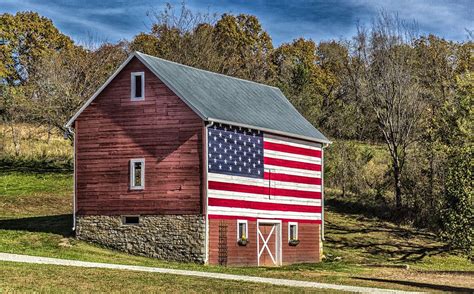 The Flag Barn Barn Old Barns House Styles