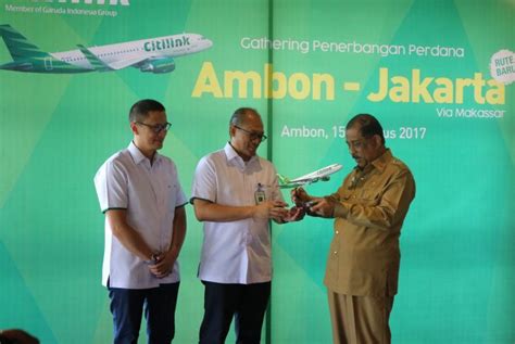 Citilink Indonesia Buka Rute Ambon Jakarta Info Penerbangan