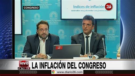 Ipc Congreso La Inflación Fue De 99 En últimos Tres Meses Canal 26