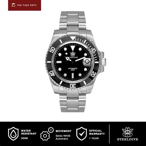 Jual Submariner Jam Tangan Homage Steeldive Sd Automatic M Mesin