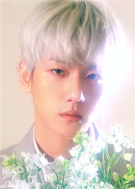 Scan EXO CBX Blooming Days Postcard Baekhyun EXO BaekhyunEXO