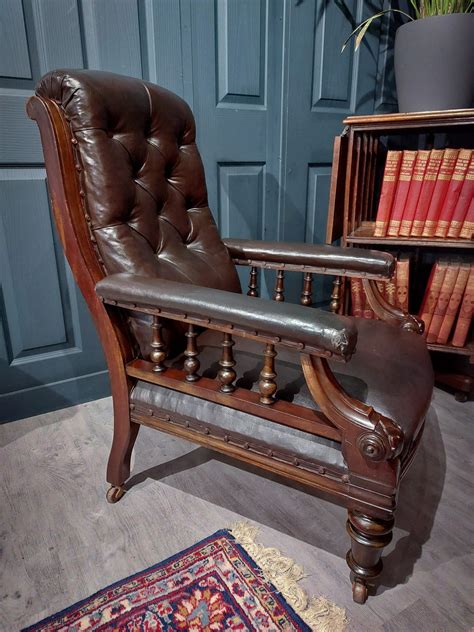 Victorian Library Chair